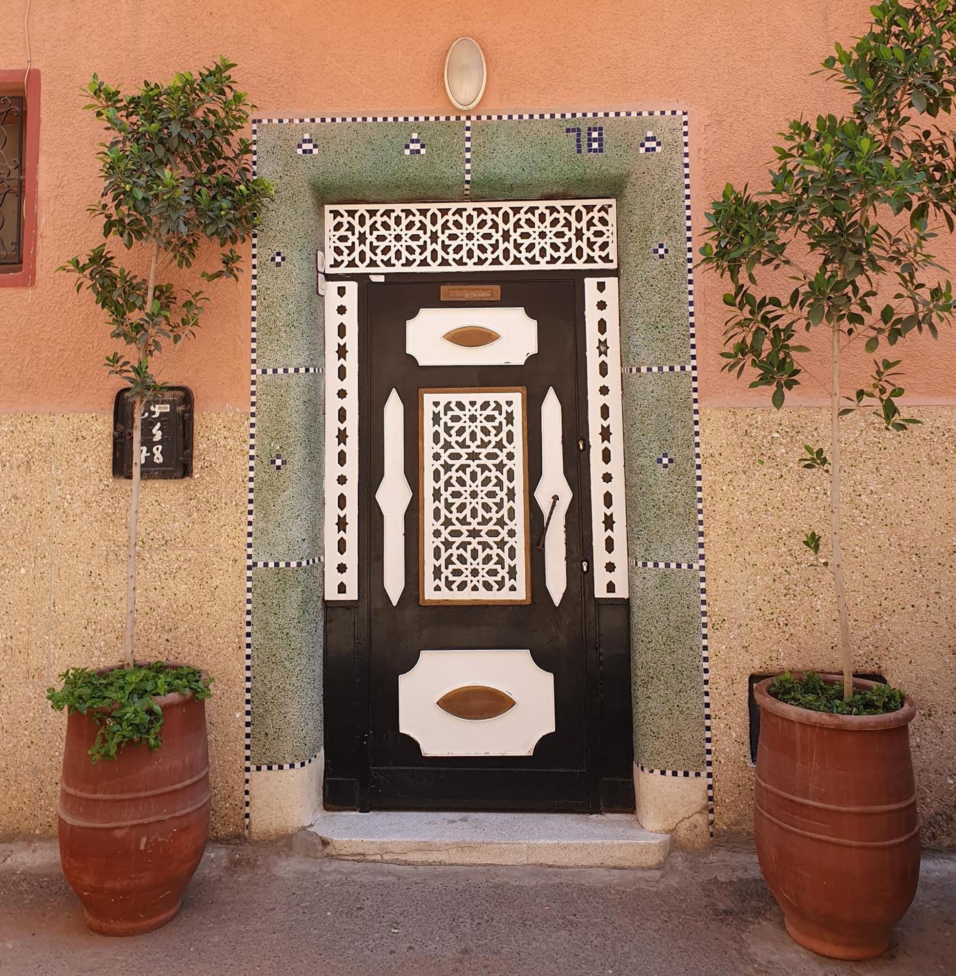 Riad Pour Les Familles Marrakesch Exterior foto